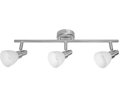 Lubinis šviestuvas Paviršinis akcentinis šviestuvas SPOT, 3xG9, sidabro sp., su 3x1,9W 2700K LED lemputėm