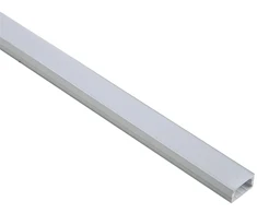 Paviršinis LED profilis su dangteliu, aliuminio sp., 2m, 20199