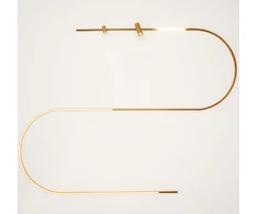 Paviršinis lenktas magnetinės sistemos ZAMBELIS MAGNETIC 6MM bėgelis, 24V, žalvario sp., D900mm, 25433