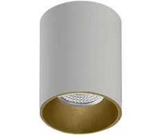 Lubinis šviestuvas Paviršinis lubų šviestuvas SOUL, GU10, aukso/baltos sp., P37920BOS