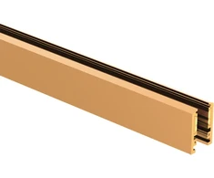 Paviršinis magnetinės sistemos ZAMBELIS MAGNETIC 6MM bėgelis, 24V, žalvario sp., 2m, 25231