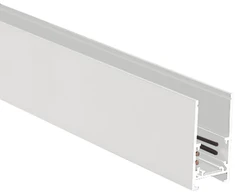 Paviršinis magnetinės sistemos ZAMBELIS bėgelis, baltas, 48V, 1m, 2082W-1