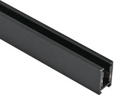 Paviršinis magnetinės sistemos ZAMBELIS MAGNETIC 5MM bėgelis, matinės juodos sp., 48V, 2m, 2502