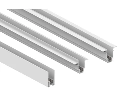 Paviršinis magnetinis bėgelis OPTONICA S35, baltas, 1m