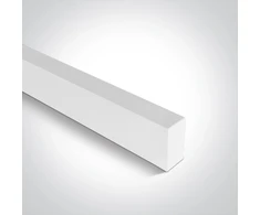 Paviršinis magnetinių sistemų bėgelis MAXI, baltas, 2m, 42002/W