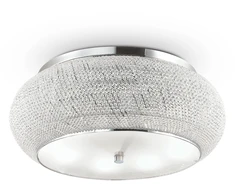 Lubinis šviestuvas Ideal Lux Ceiling lamp with 14 lights PASHA', E14, chrome