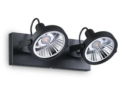 Lubinis šviestuvas Ideal Lux Ceiling lamp with 2 lights GLIM, GU10, auksinis color
