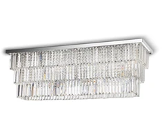 Lubinis šviestuvas Ideal Lux Ceiling lamp with 8 lights MARTINEZ, E14, juodas