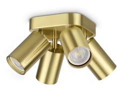 Lubinis šviestuvas Paviršinis šviestuvas DYNAMITE, 4xGU10, žalvario sp., 371306