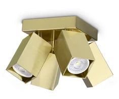 Lubinis šviestuvas Paviršinis šviestuvas DYNAMITE, 4xGU10, žalvario sp., 371320