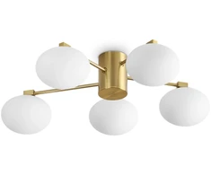 Lubinis šviestuvas Ideal Lux Paviršinis šviestuvas HERMES, G9, žalvario sp., 316697