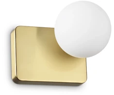 Sieninis šviestuvas Ideal Lux Paviršinis šviestuvas PENTA, G9, aukso sp., 314334