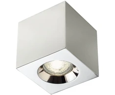 Lubinis šviestuvas Paviršinis šviestuvas PRATO, GU10, chromo sp., IP44, 01-3355