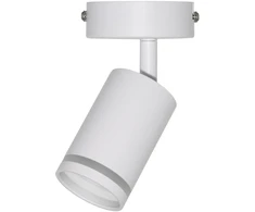 Lubinis šviestuvas Paviršinis šviestuvas SPOT, GU10, baltas