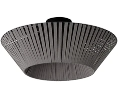 Lubinis šviestuvas Paviršinis šviestuvas STRIPES, E27, tamsiai pilkas