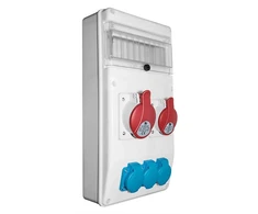 Pawbol Modulinis skydas R-BOX B.SLIM-10S-7BR-S, 10 mod. 16/32A IP44