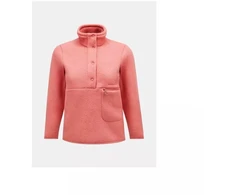 Peak Performance W Fleece Snap T Rožinis Megztinis