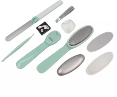 Pėdų priežiūros rinkinys 9in1