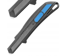 Hogert Technik Atlenkiamas 18 mm peilis su savaime užsitraukiančiu