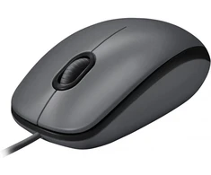 Logitech M100 Laidinė pelė USB-A 1000 DPI, Juoda