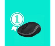 Pelė Logitech 910-002238 (optinė; 1000 DPI; pilka)
