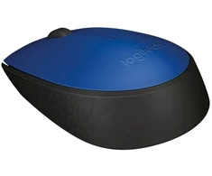Pelė Logitech 910-004640 (optinė; 1000 DPI; mėlyna)