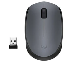 Pelė Logitech M170 910-004642 (optinė; 1000 DPI; pilka)