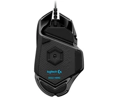 Pelė Pelytė Logitech G502 Hero 910-005470 (optinė; 16000 DPI; juoda)