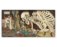 Pelės kilimėlis "LIT Pelės kilimėlis" Skeleton Spectre, by Utagawa Kuniyoshi