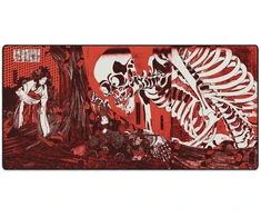 Pelės kilimėlis "LIT Pelės kilimėlis" Skeleton Spectre, by Utagawa Kuniyoshi (Raudonas)