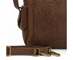 PELLE LAVATA Odinė Vintage ShopperBag Rankinė A4 Didelė Nėriniuota