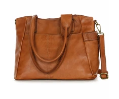 PELLE LAVATA Torebka Damska ShopperBag A4 Skórzana Na Ramię Old Look Duża
