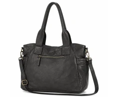 PELLE LAVATA Torebka Damska ShopperBag A4 Skórzana Na Ramię Old Look Duża