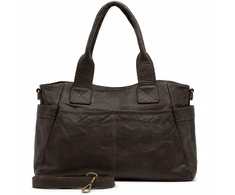 PELLE LAVATA Torebka Damska ShopperBag A4 Skórzana Na Ramię Old Look Duża