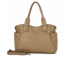 PELLE LAVATA Torebka Damska ShopperBag A4 Skórzana Na Ramię Old Look Duża