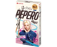 Pepero Stray Kids Edition Baltas Cookie flavor sticks 32g x40 (KR)