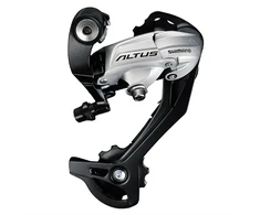 Galinis pavarų perjungėjas Shimano ALTUS RD-M370 9-speed sidabrinis