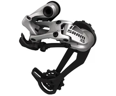 Galinis pavarų perjungėjas SRAM X5 medium cage 9-speed sidabrinis