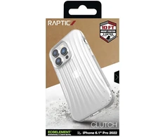 Permatomas biodegradus dėklas iPhone 14 Pro, X-Doria Raptic Clutch