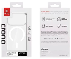 Permatomas Crong Clear MAG Cover dėklas iPhone 18 Pro Max / 17 Pro Max