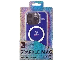 Dėklas Cellular Line Cellularline Sparkle Mag - Apple iPhone 15 Pro MagSafe Case Transparent