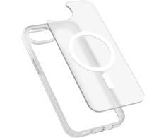 Permatomas dėklas iPhone 17e / 16e Crong Hybrid Matte Magnetic