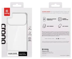 Permatomas dėklas iPhone 18 Pro / 17 Pro Crong Clear Cover