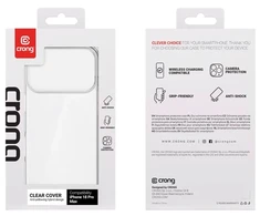 Permatomas dėklas iPhone 18 Pro Max / 17 Pro Max Crong Clear Cover