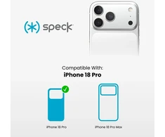 Permatomas dėklas Speck Presidio Perfect-Clear MagSafe iPhone 18 Pro / 17 Pro