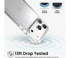 Permatomas dėklas Speck Presidio Perfect-Clear iPhone 18 Pro / 17 Pro