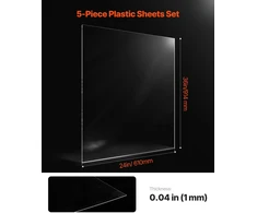 VEVOR 5 dalių PET plokštės 610 x 914 mm