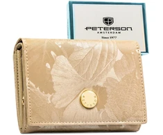 Skórzany damski portfel Peterson PTN PS445-MLF