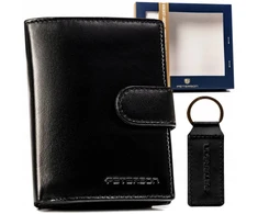Peterson PTN vyriška odinė piniginė SET-M-1542L-KCS