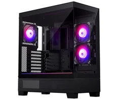 Ausinės Phanteks XT View langai su grūdintu stiklu, D-RGB – juodas